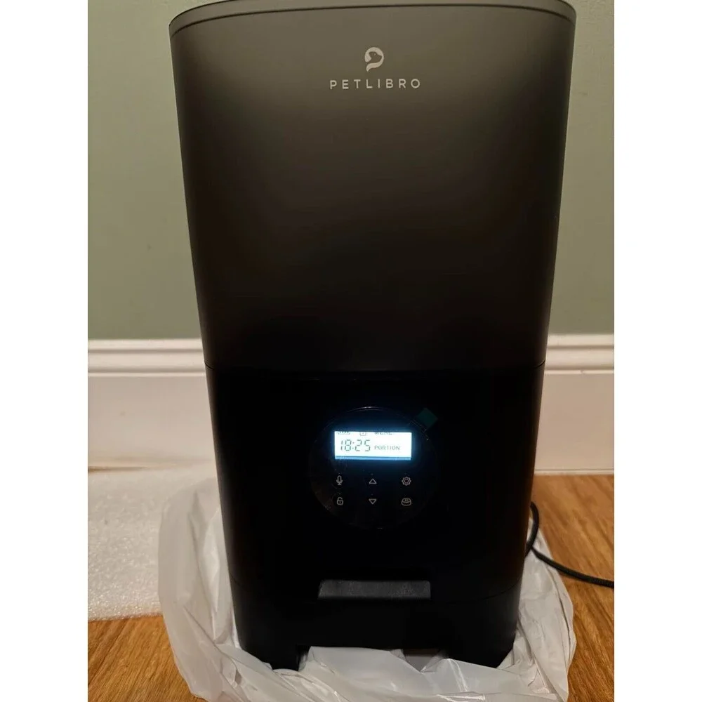 PETLIBRO Automatic Dog Feeder, 6L, Timer, Interactive Voice Recorder, 1-4 Meals